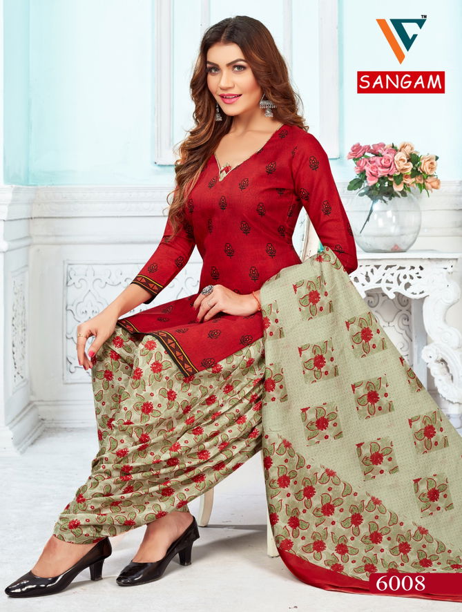 Vandana C Sangam Vol 6 Printed Cotton Dress Material
